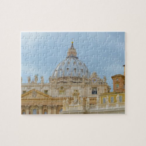 St Peters Basilica Vatican in Rome Italy Jigsaw Puzzle
