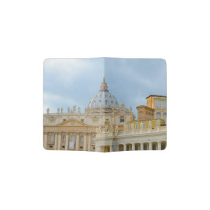 St. Peters Basilica Vatican in Rome Italy Passport Holder