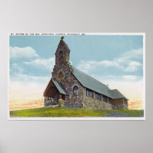 St. Peters-by-the-Sea Episcopal Church Poster