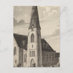 St Peter's Church and parochial residence Postcard
