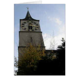 st. peter's clock tower cards