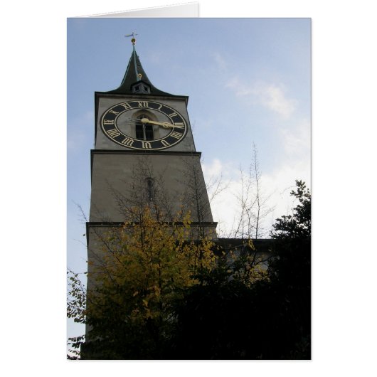 st. peter's clock tower cards (Front)