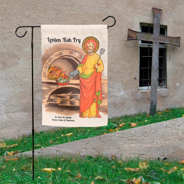 St. Peter's Lenten Fish Fry  Garden Flag (Creator Uploaded)