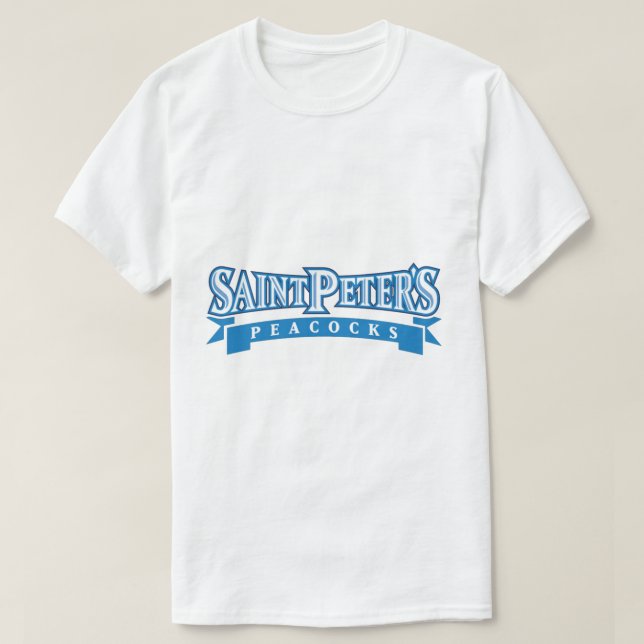 St Peters Peacocks Premium   T-Shirt (Design Front)