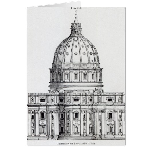 St. Peter's, Rome Cards (Front)