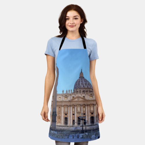 St Peters Square in Vatican City _ Rome Italy Apron