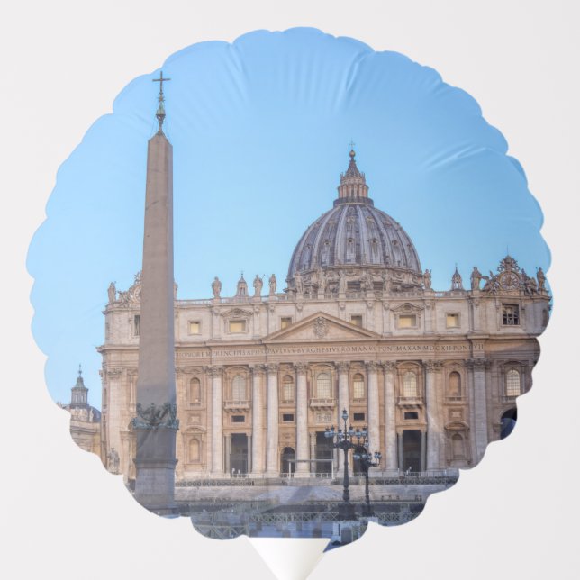 St. Peter's Square in Vatican City - Rome, Italy Balloon (Front)