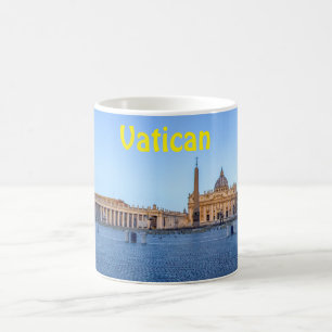 St. Peter's Square in Vatican City - Rome, Italy Coffee Mug