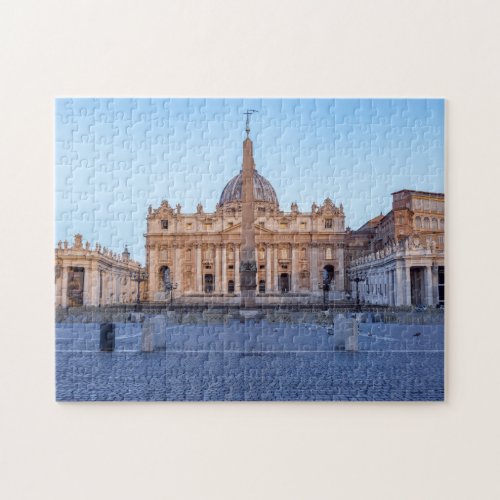 St Peters Square in Vatican City _ Rome Italy Jigsaw Puzzle