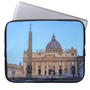 St. Peter's Square in Vatican City - Rome, Italy Laptop Sleeve