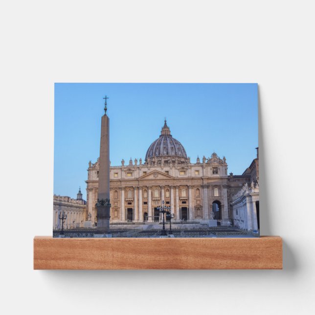 St. Peter's Square in Vatican City - Rome, Italy Picture Ledge (Front)