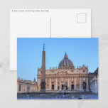 St. Peter's Square in Vatican City - Rome, Italy Postcard