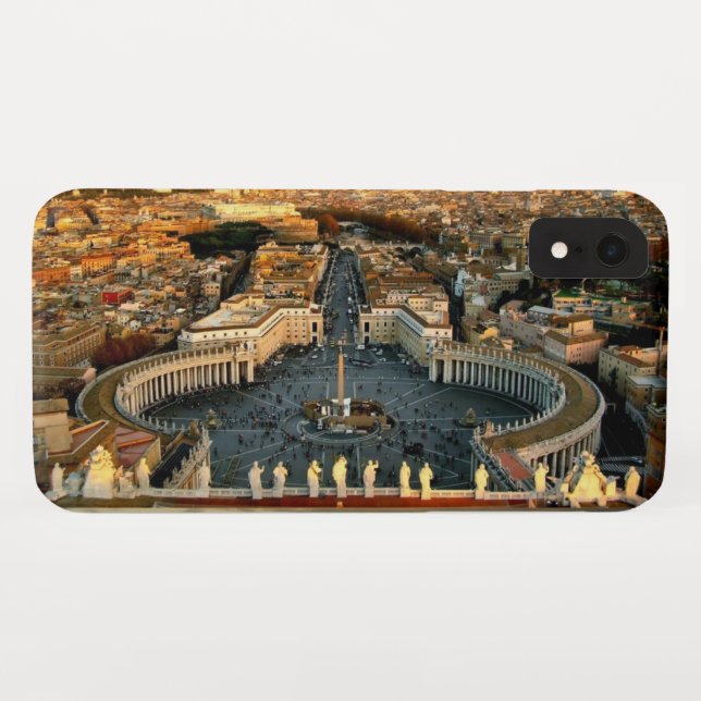 St Peter's Square Vatican Case-Mate iPhone Case (Back (Horizontal))