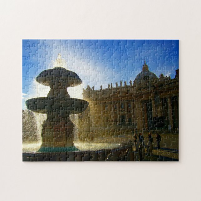 st peters square vatican jigsaw puzzle (Horizontal)
