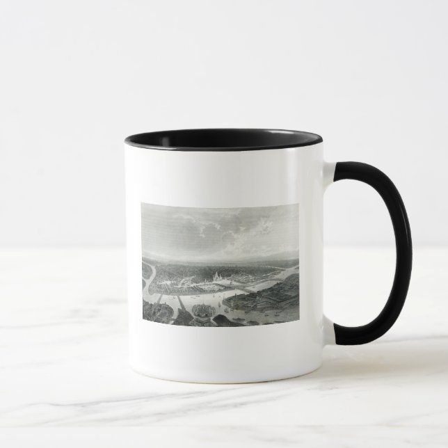 St.Petersburg, engraved by S.Bradshaw, c.1860 Mug (Right)
