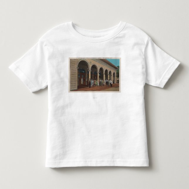 St. Petersburg, FL - Exterior View of Post Toddler T-shirt (Front)