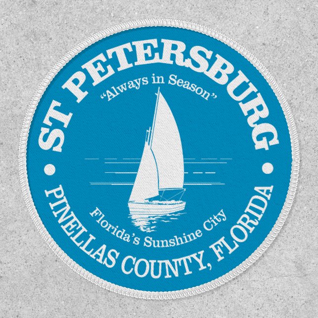 St Petersburg Fl (sea turtle) Patch (Front)