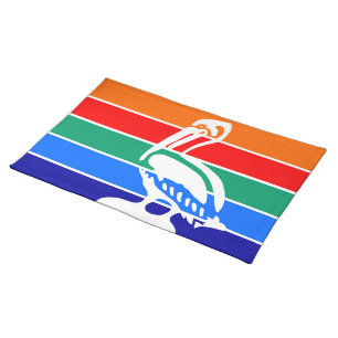 St. Petersburg Flag on MoJo Placemat