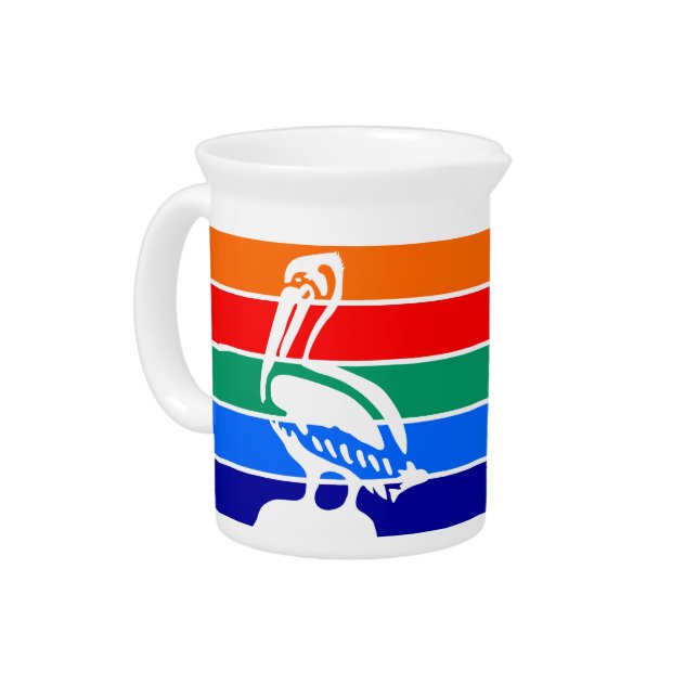 St. Petersburg Flag Pitcher (Left)