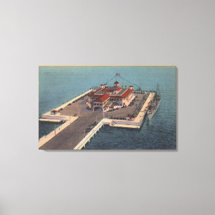St. Petersburg, Florida - Aerial of Million Canvas Print