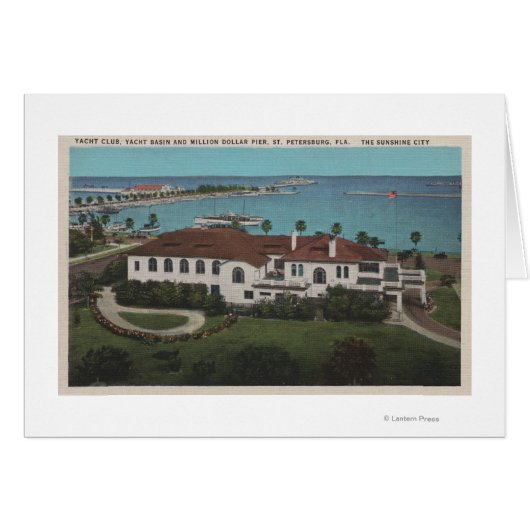 St. Petersburg, Florida - Aerial of Yacht (Front Horizontal)