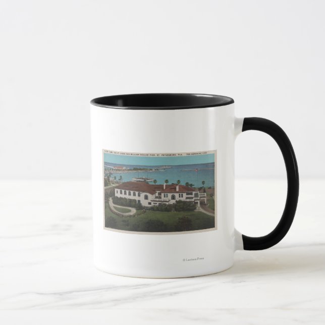 St. Petersburg, Florida - Aerial of Yacht Mug (Right)