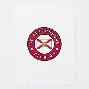 St. Petersburg Florida Baby Blanket