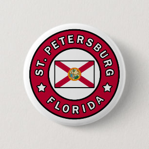 St. Petersburg Florida Button