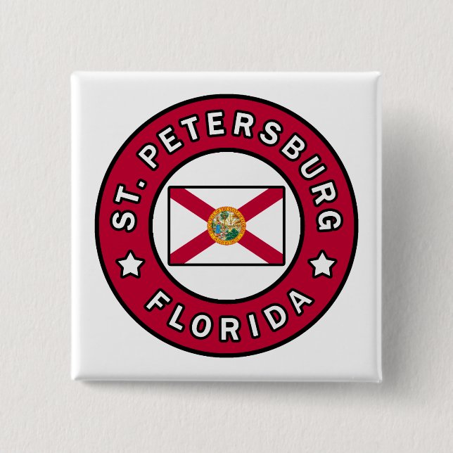 St. Petersburg Florida Button (Front)