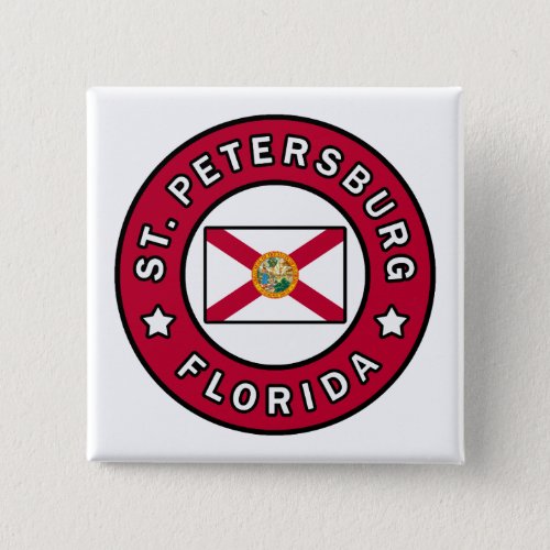 St Petersburg Florida Button