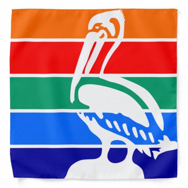 St. Petersburg (Florida) City flag Bandana (Front)