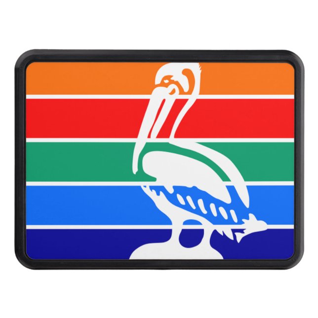 St. Petersburg (Florida) city flag Hitch Cover (Front)