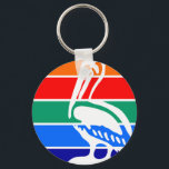 St. Petersburg (Florida) City flag Keychain<br><div class="desc">Flag of the City of St. Petersburg</div>