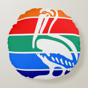 St. Petersburg (Florida) City flag  Round Pillow