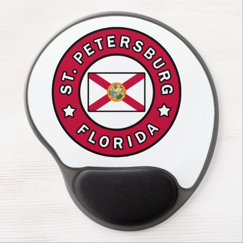 St Petersburg Florida Gel Mouse Pad