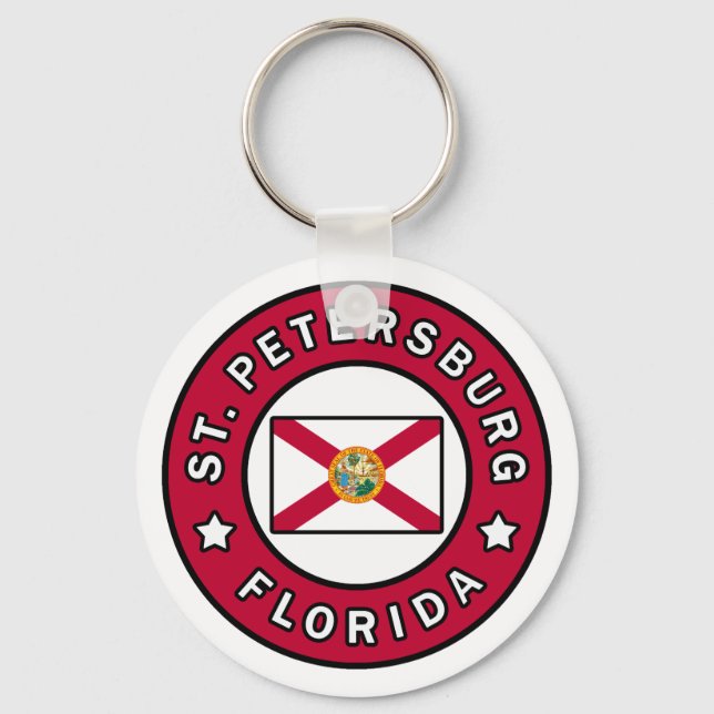St. Petersburg Florida Keychain (Front)