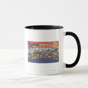 St. Petersburg, Florida - Large Letter Scenes 3 Mug