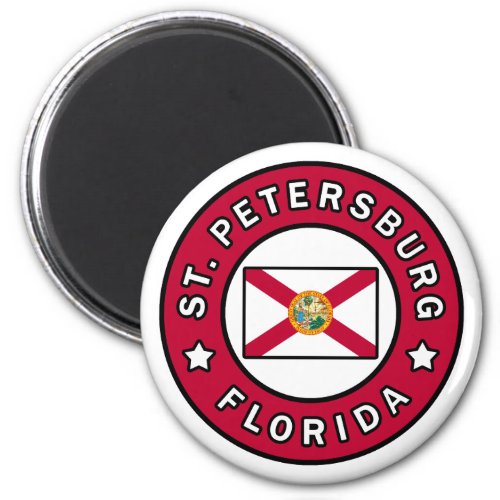 St Petersburg Florida Magnet