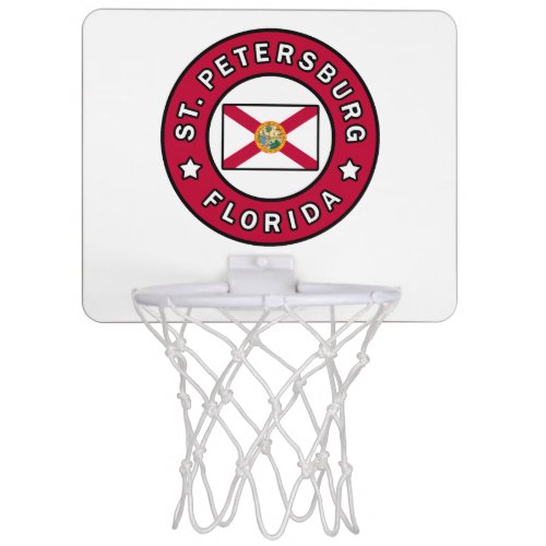 St Petersburg Florida Mini Basketball Hoop
