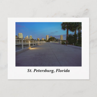 St. Petersburg, Florida Morning Postcard