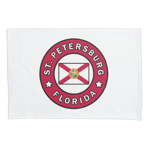 St Petersburg Florida Pillow Case