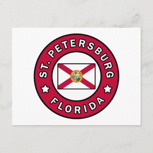 St Petersburg Florida Postcard