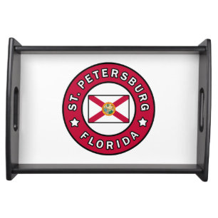 St. Petersburg Florida Serving Tray