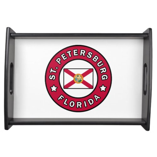 St Petersburg Florida Serving Tray