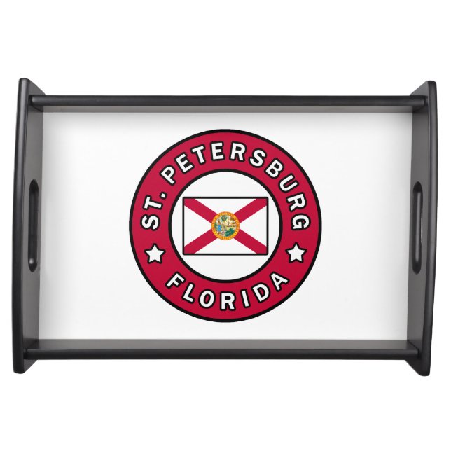 St. Petersburg Florida Serving Tray (Front)