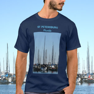 St Petersburg Florida South Yatch Basin T-Shirt