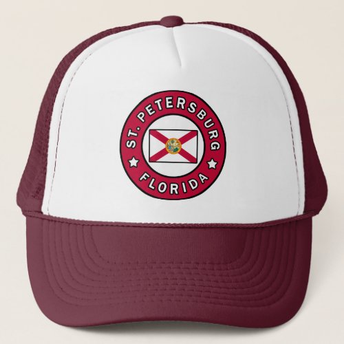 St Petersburg Florida Trucker Hat