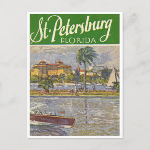 St. Petersburg Florida vintage 1926 Postcard