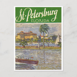 St. Petersburg Florida vintage 1926 Postcard