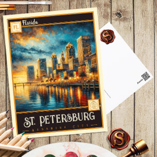 St. Petersburg, Florida Vintage Postcard